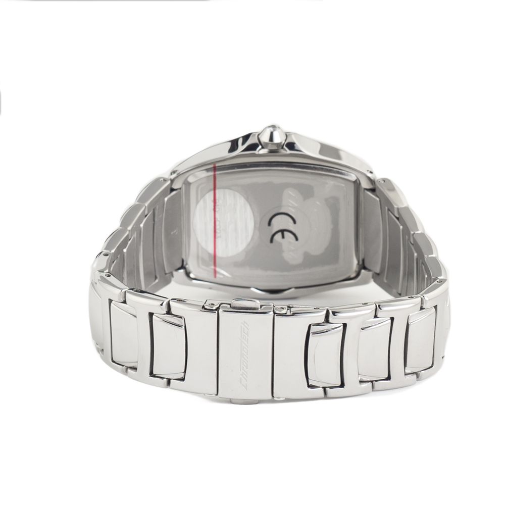 Chronotech Silver Stainless Steel Dress Watch - Image 2