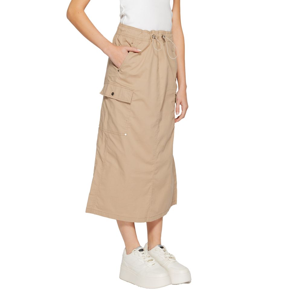 Street One Beige Cotton Skirt - Image 4
