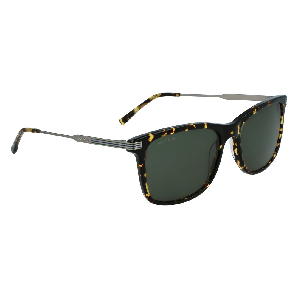 Lacoste Brown Metal Sunglasses - Image 3