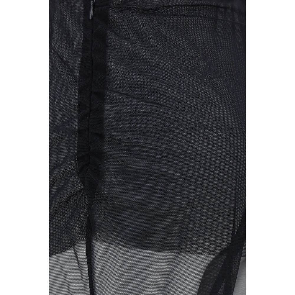 Exilia Black Polyester Casual Pants - Image 3