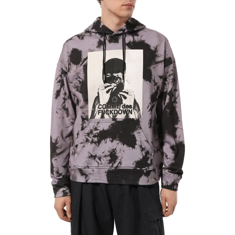 Comme Des Fuckdown Gray Cotton Sweater - Image 3