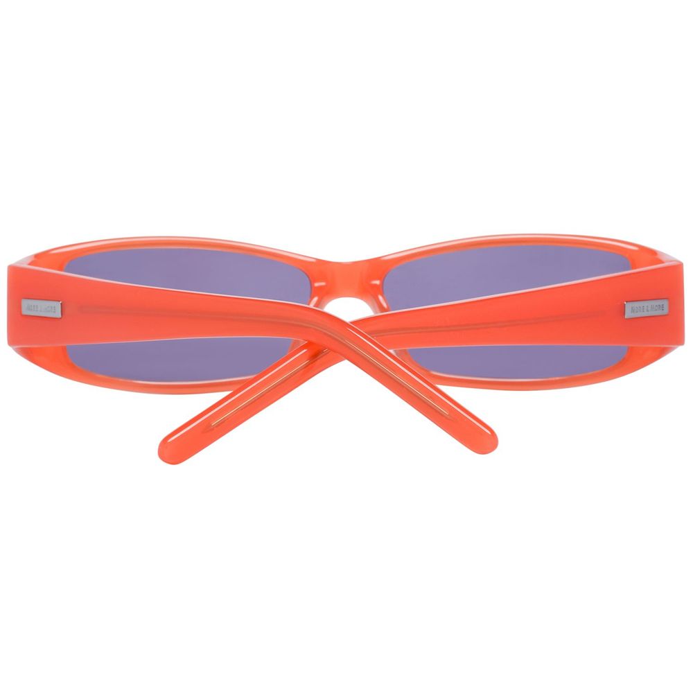 More & More Orange Plastic Sunglasses - Image 3