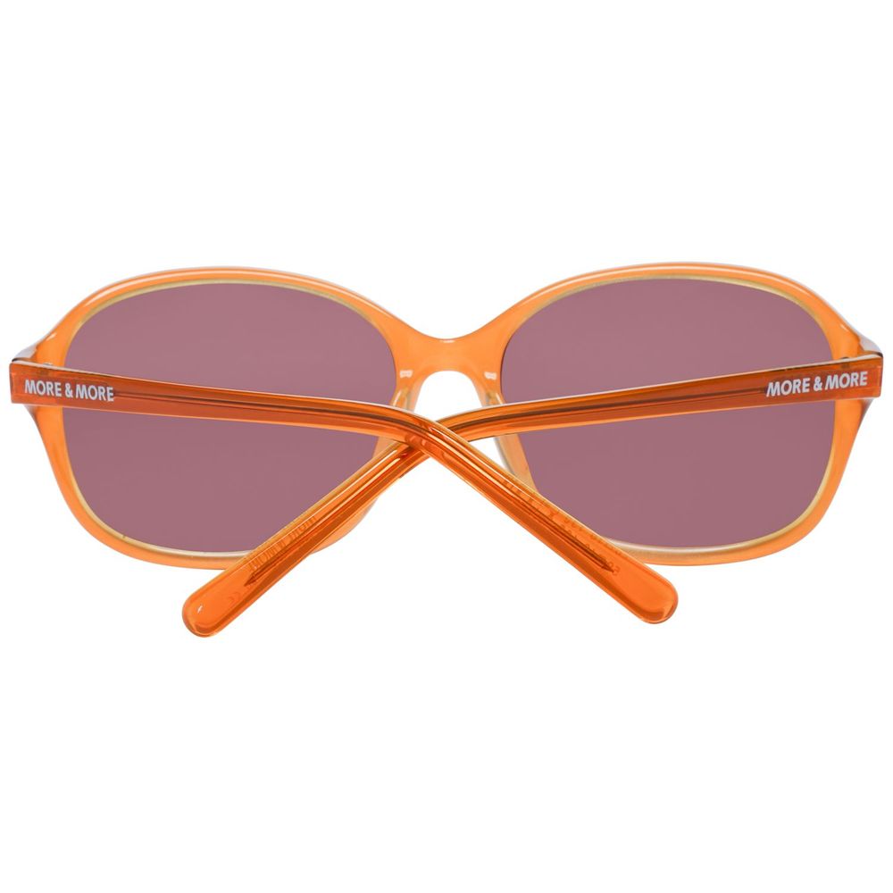 More & More Orange Plastic Sunglasses - Image 3