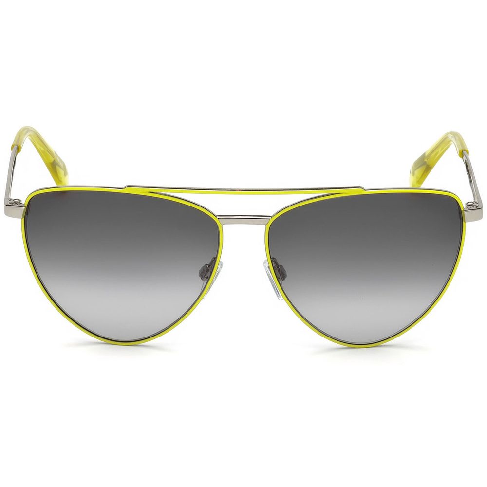 Just Cavalli Yellow Metal Sunglasses - Image 3