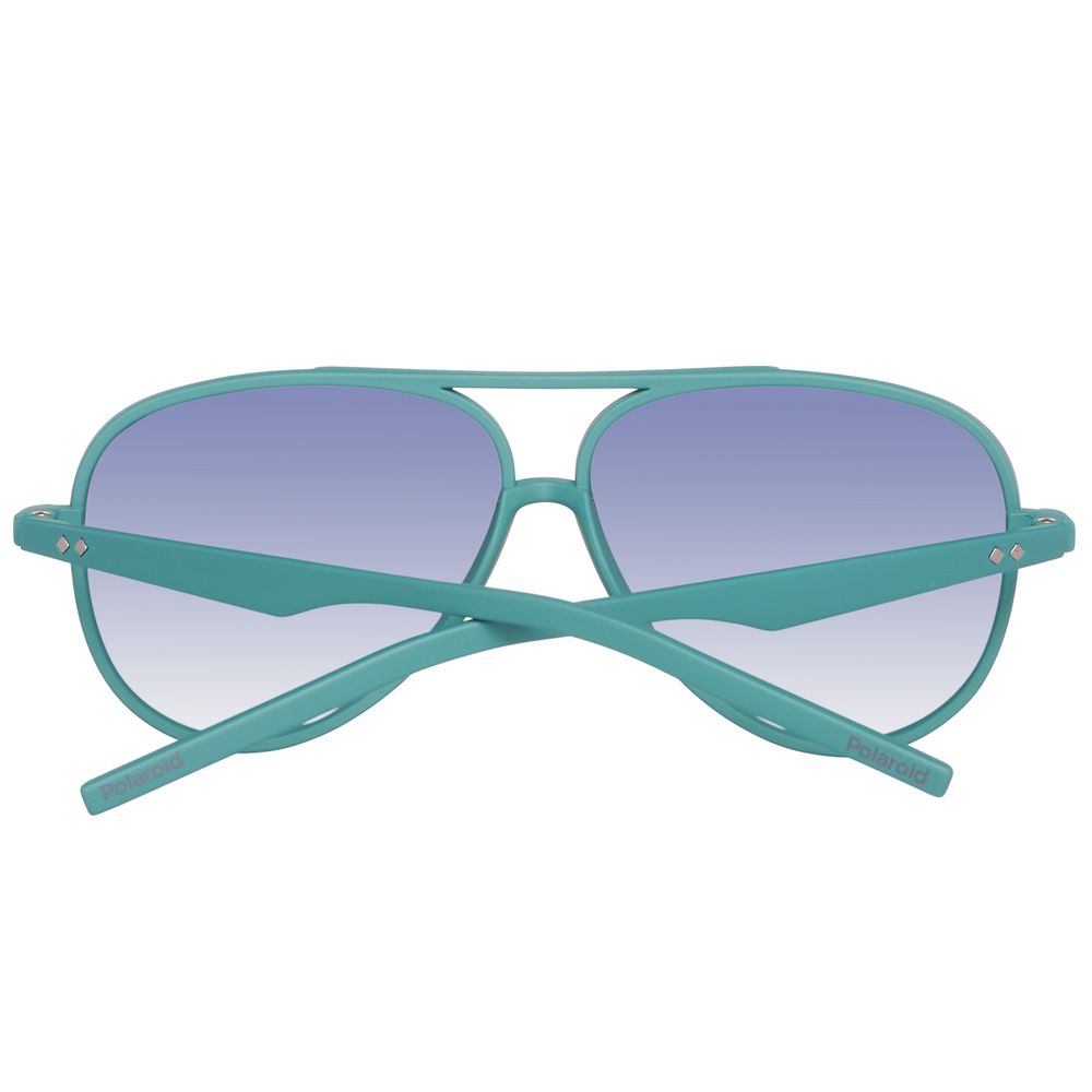 Polaroid Green Acetate Sunglasses - Image 3