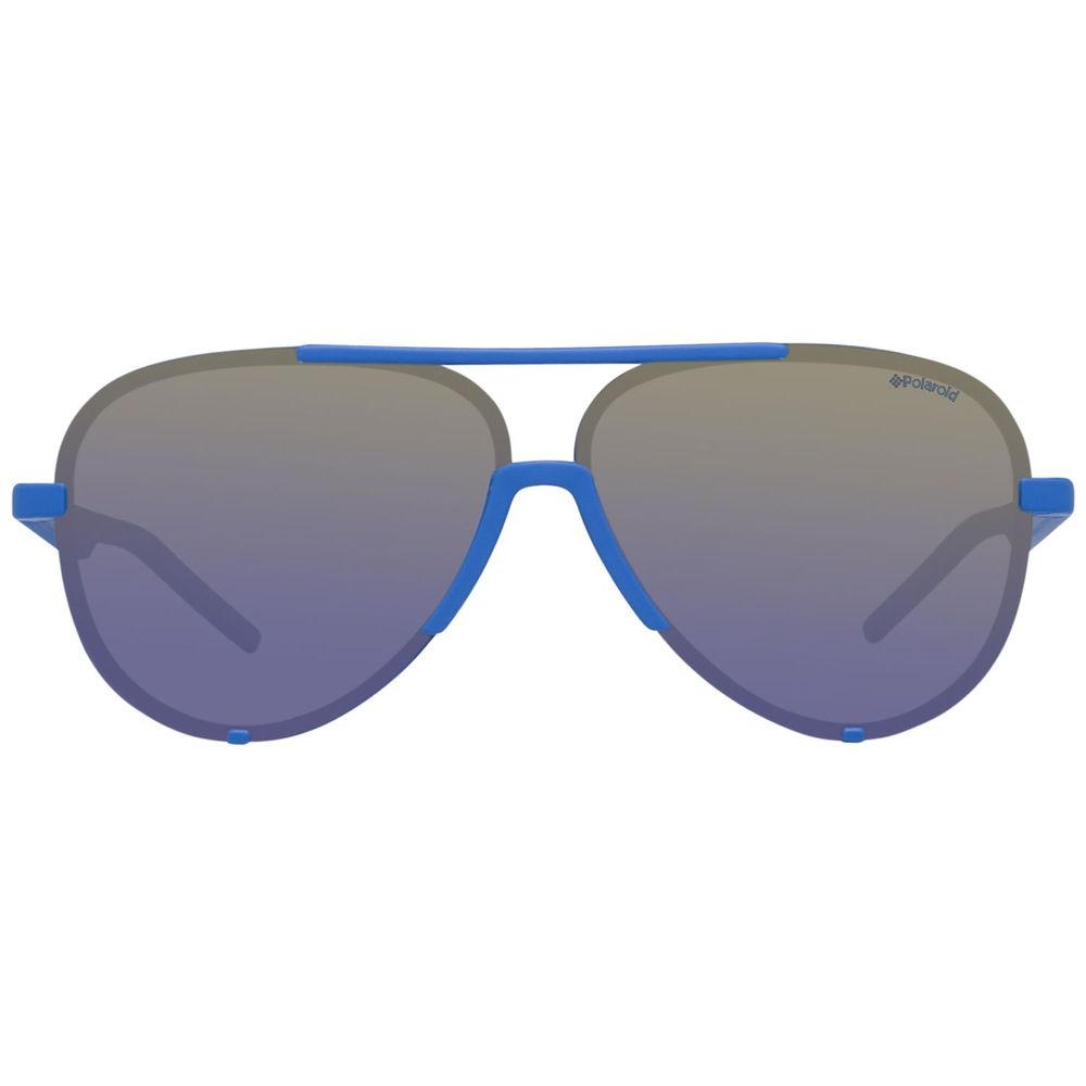 Polaroid Blue Plastic Sunglasses - Image 2