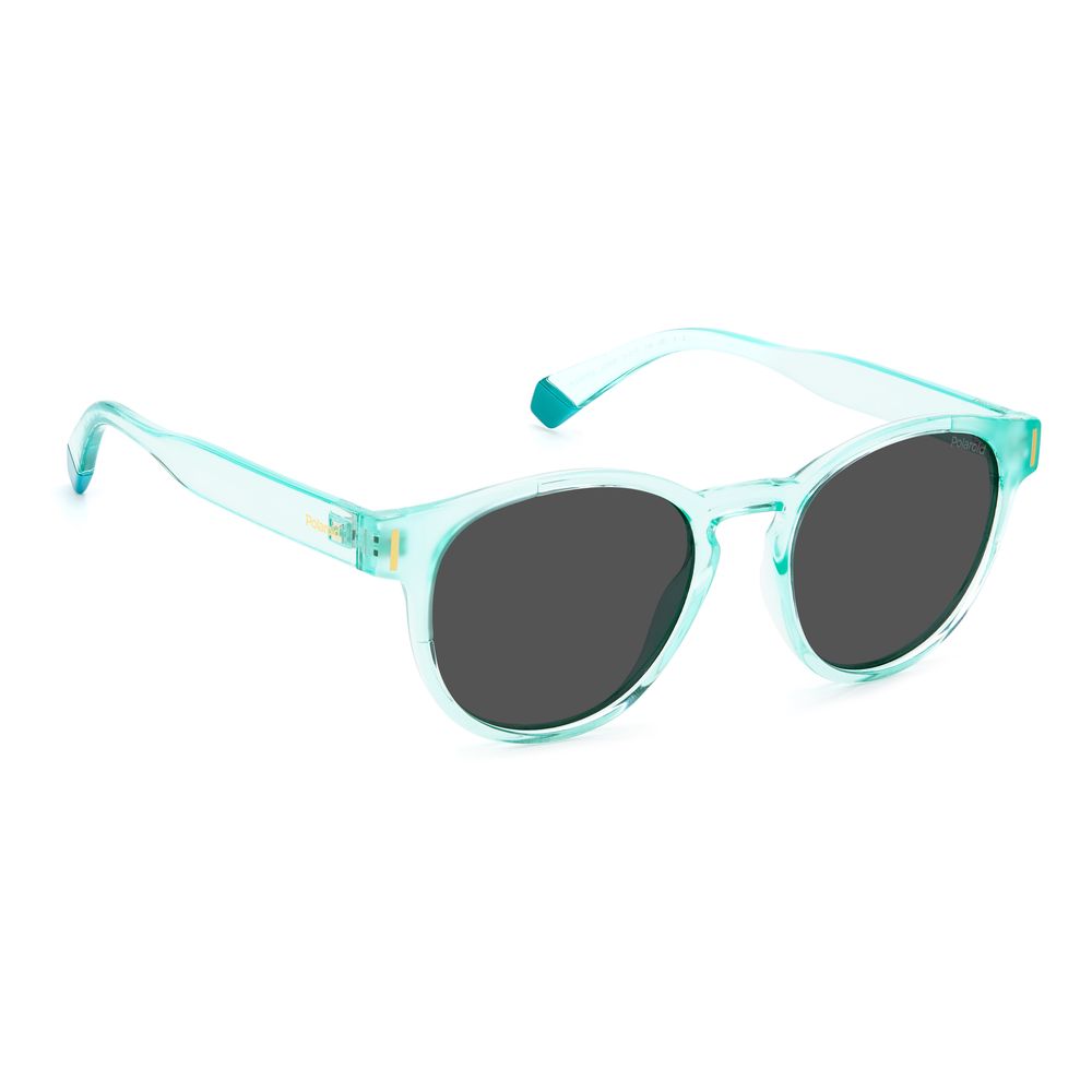 Polaroid Blue Plastic Sunglasses - Image 3