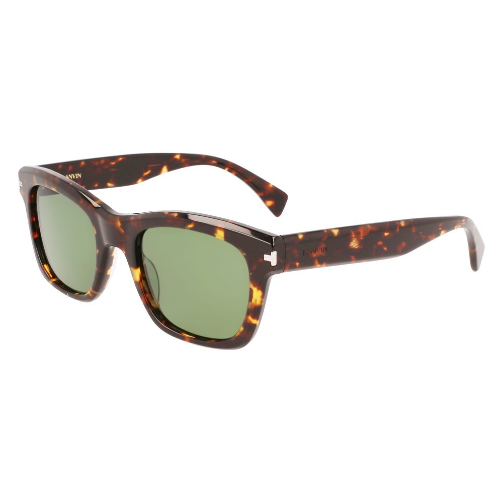 Lanvin Brown Acetate Sunglasses - Image 3