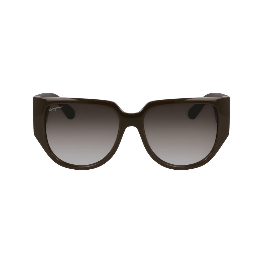 Ferragamo Green Bio Injected Sunglasses - Image 2