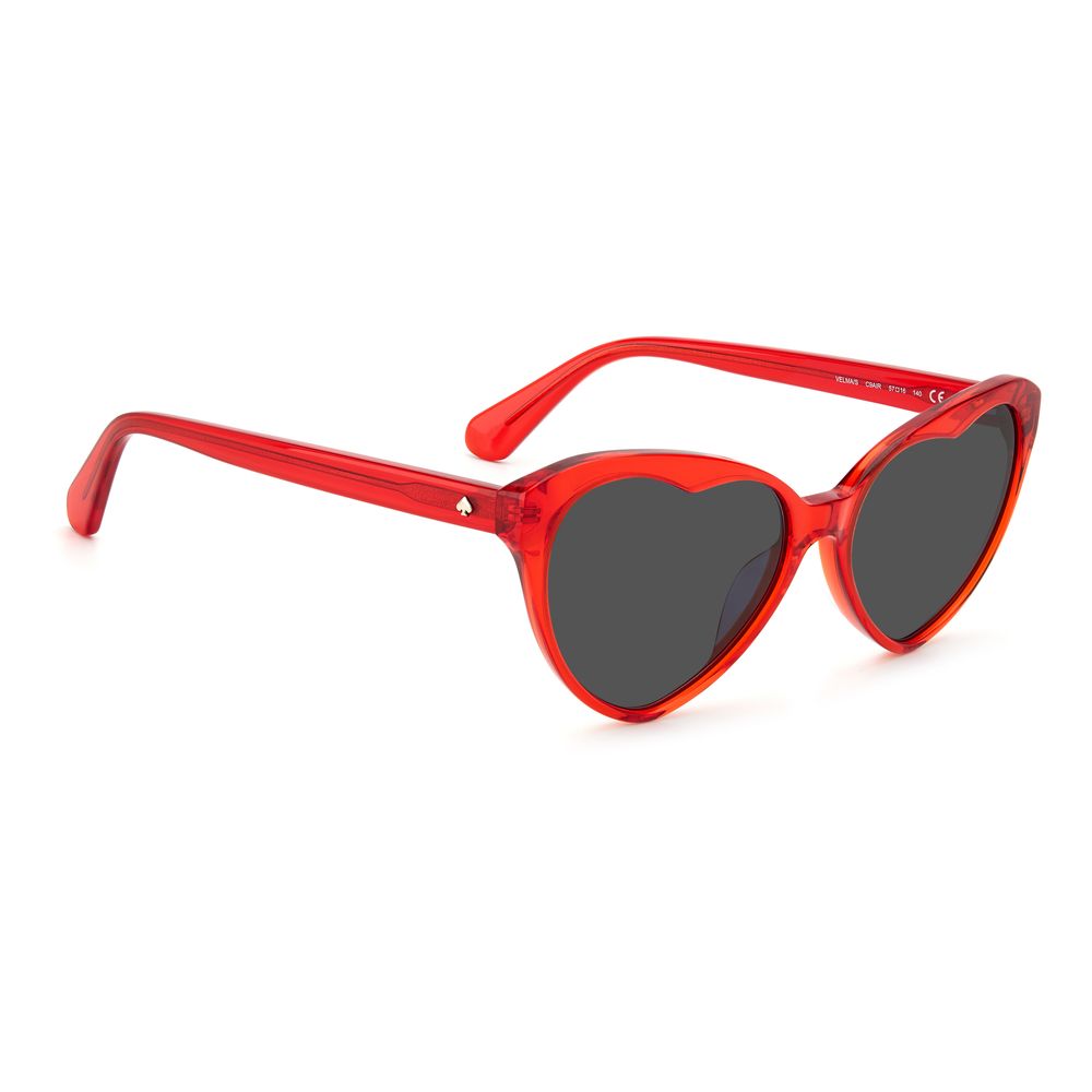 Kate Spade Red Acetate Sunglasses - Image 3