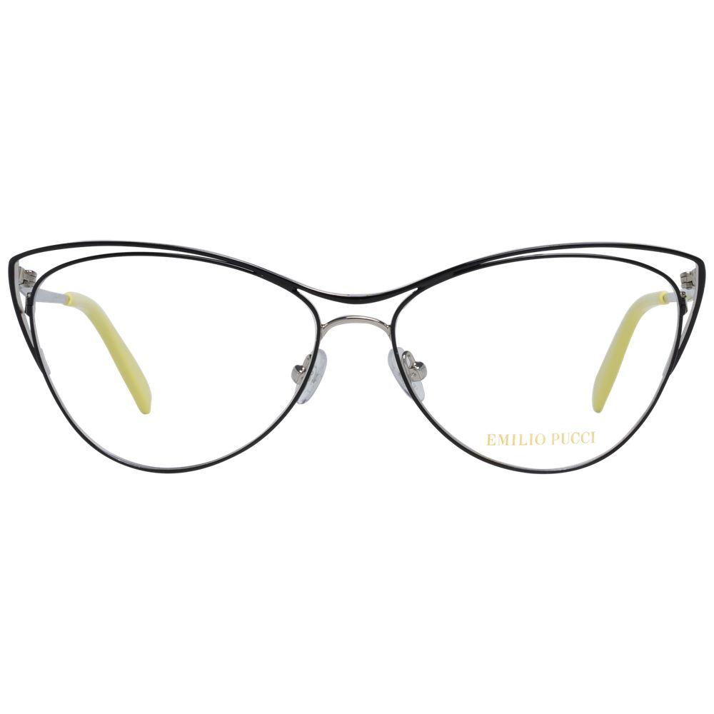 Emilio Pucci Black Metal Glasses (Frames) - Image 2
