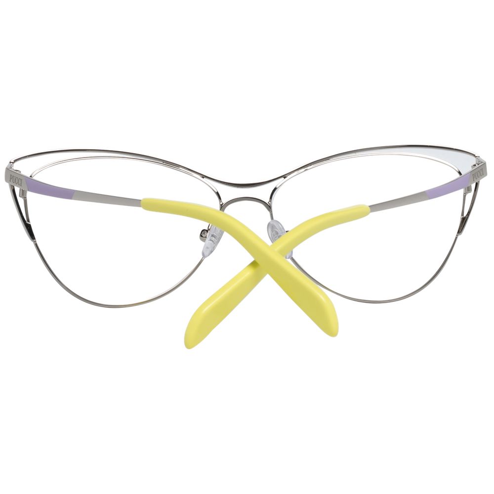 Emilio Pucci Black Metal Glasses (Frames) - Image 3