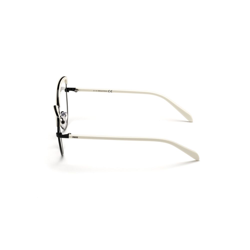 Emilio Pucci Black Metal Frames - Image 3