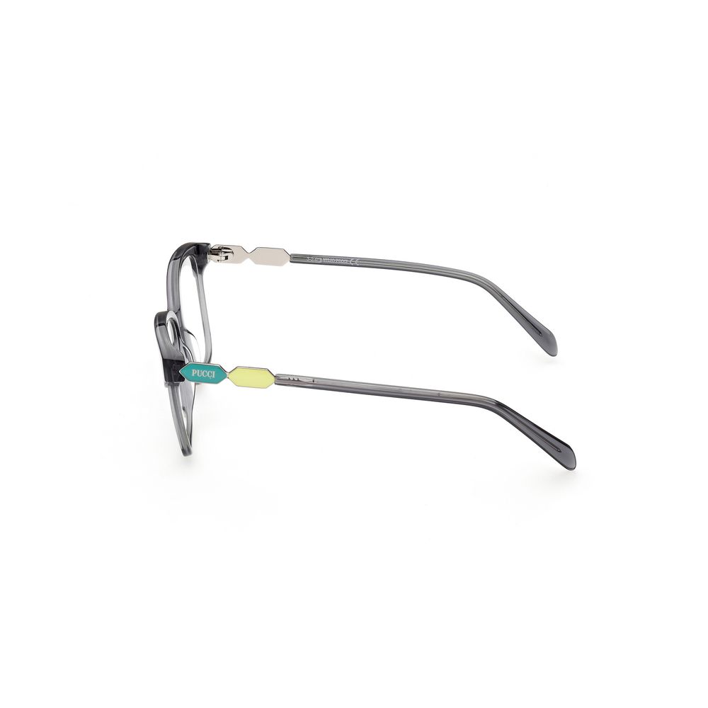 Emilio Pucci Gray Acetate Glasses (Frames) - Image 3
