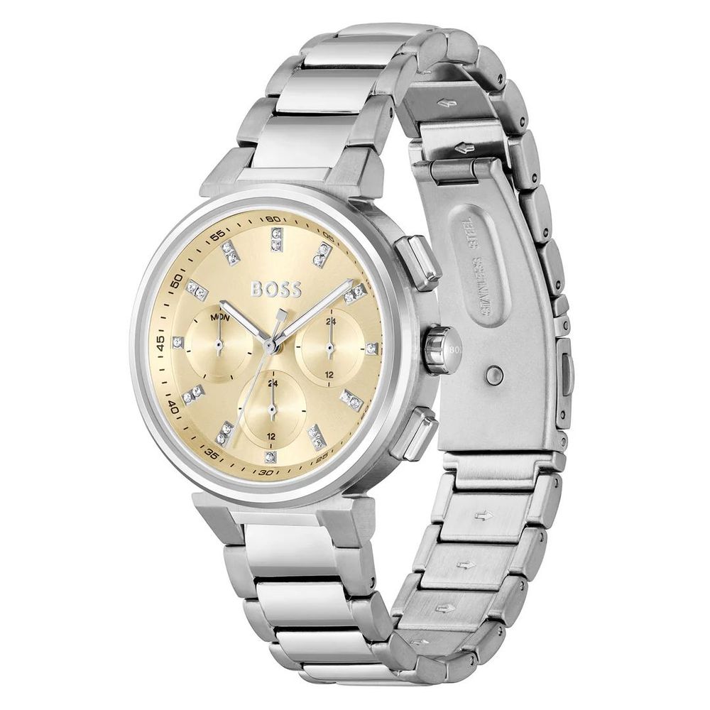 Hugo Boss Silver Stainless Steel Watch - Image 2