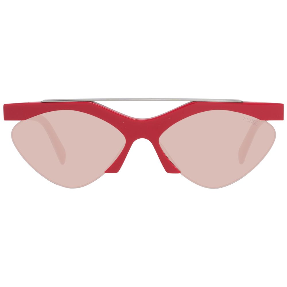 Emilio Pucci Red Metal Sunglasses - Image 2