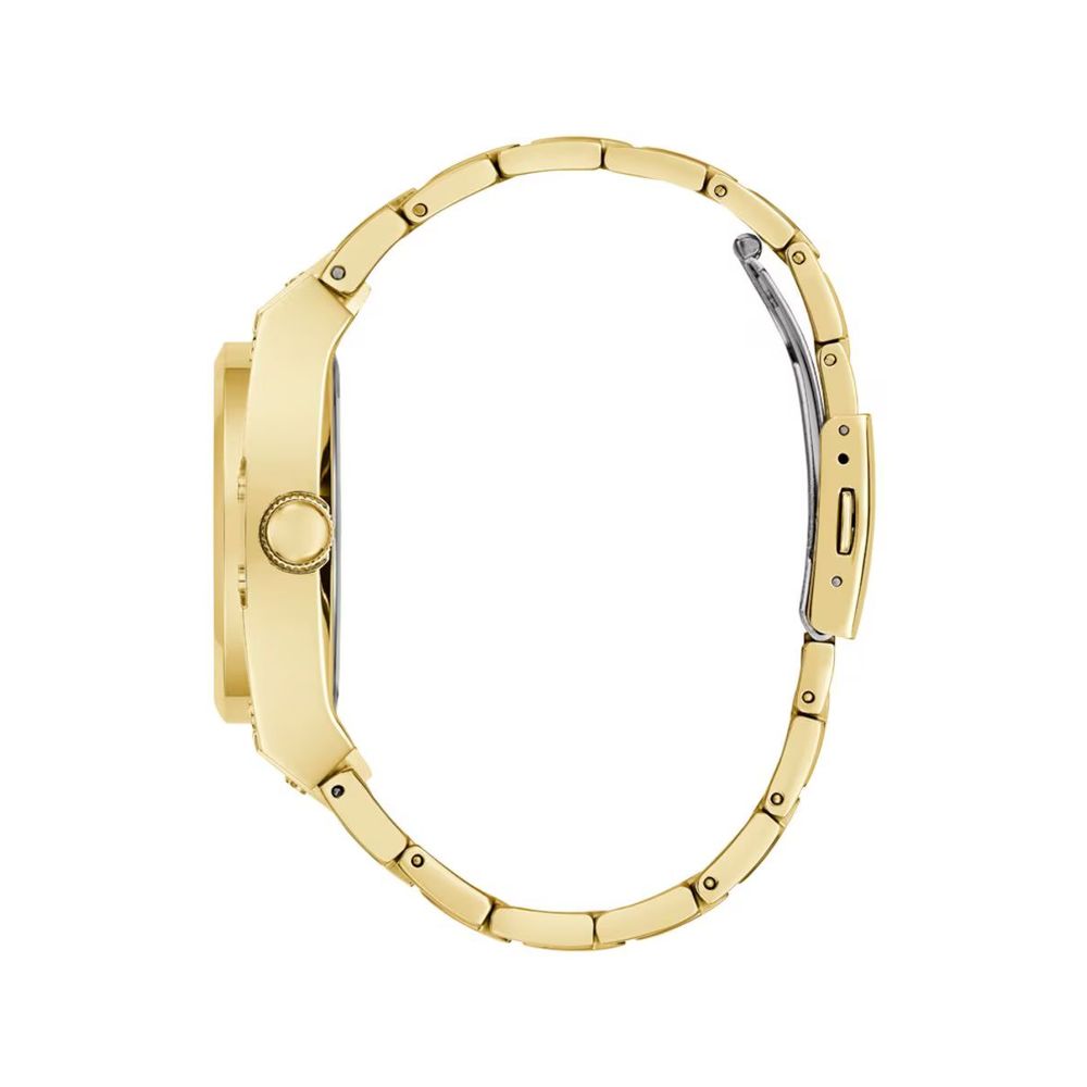 Guess Gold Stainless Steel Dress Watch - Image 2