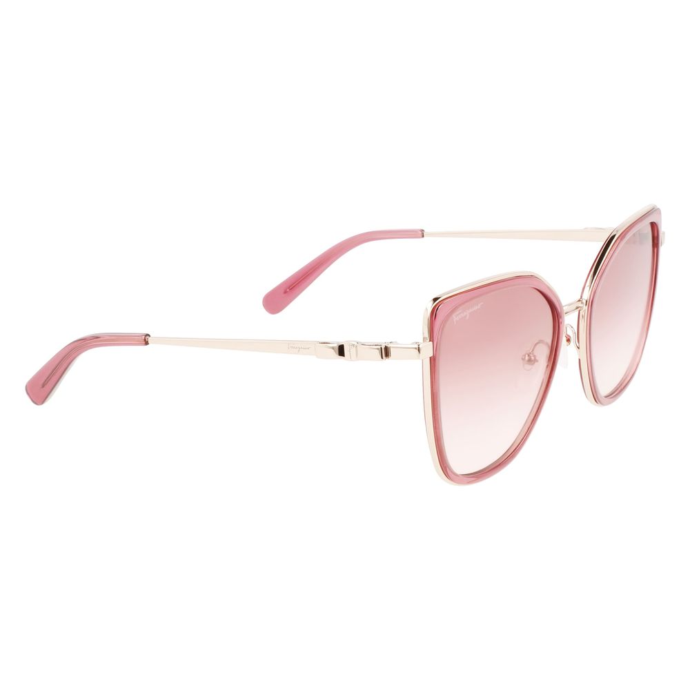 Ferragamo Multicolor Metal Sunglasses - Image 3