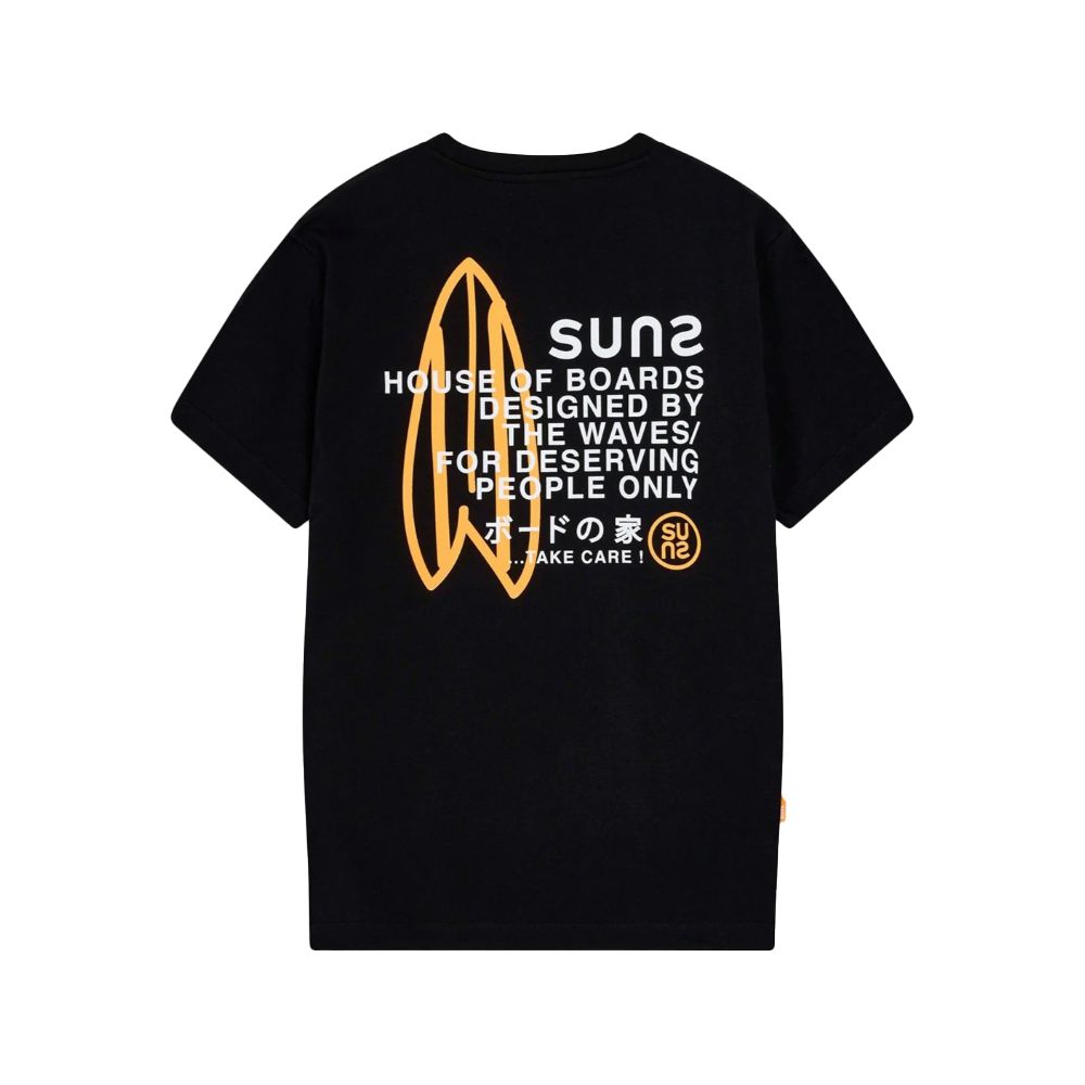 Suns Black Cotton T-Shirt - Image 2