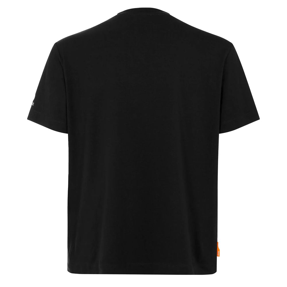 Suns Black Cotton Men T-Shirt - Image 2