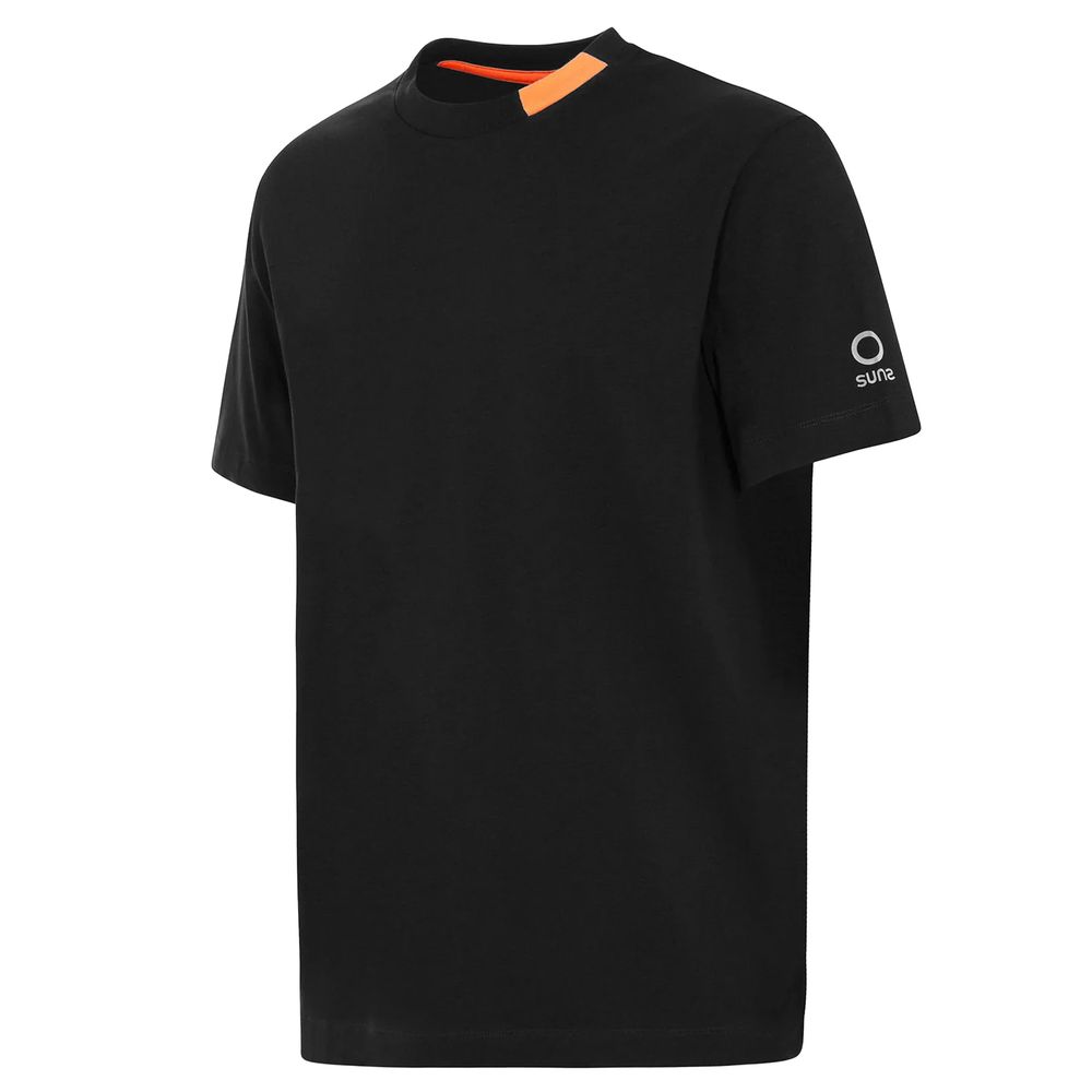 Suns Black Cotton Men T-Shirt - Image 3