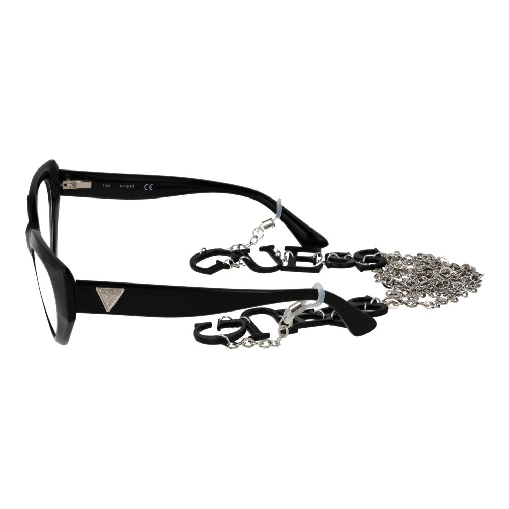 Guess Black Plastic Glasses (Frames) - Image 4