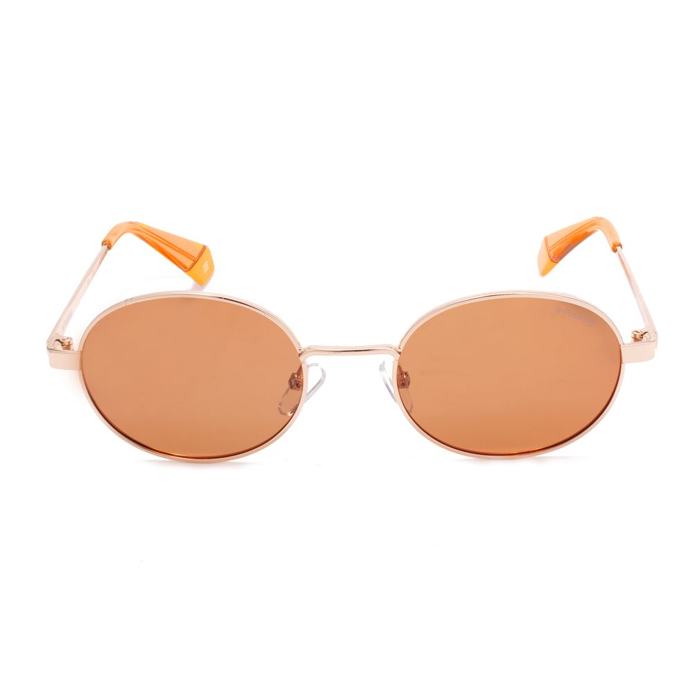 Polaroid Gold Metal Sunglasses - Image 2