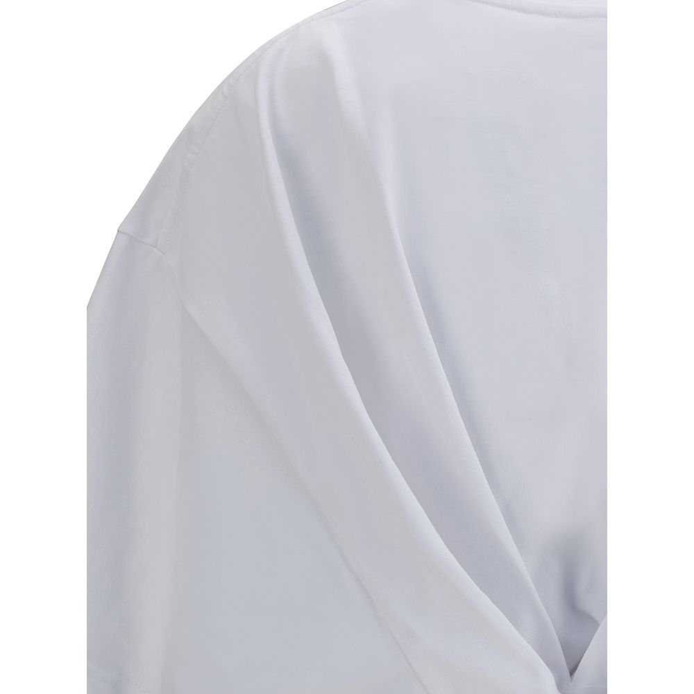 Darkpark Doyle T-shirt with draping - Image 3