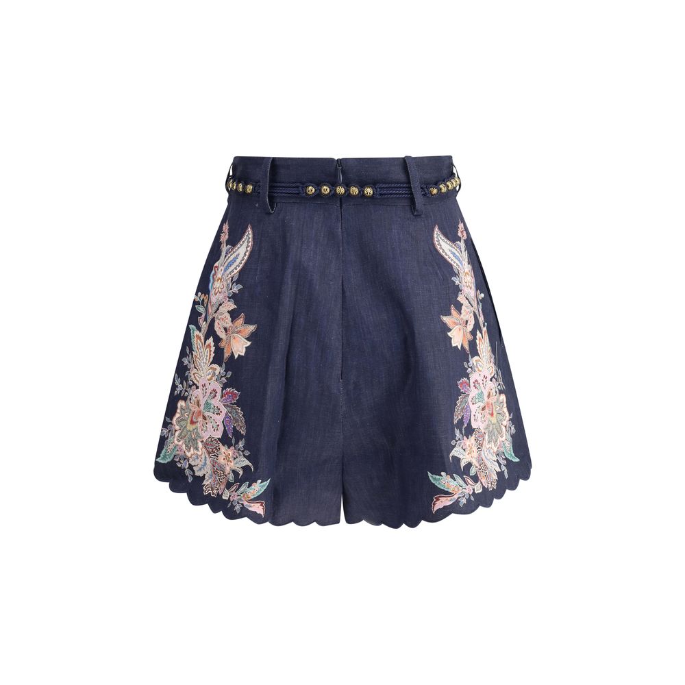Zimmermann Rhiannon Tuck Shorts - Image 2