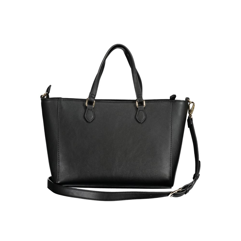 Mario Valentino Black Polyurethane Women Handbag - Image 2