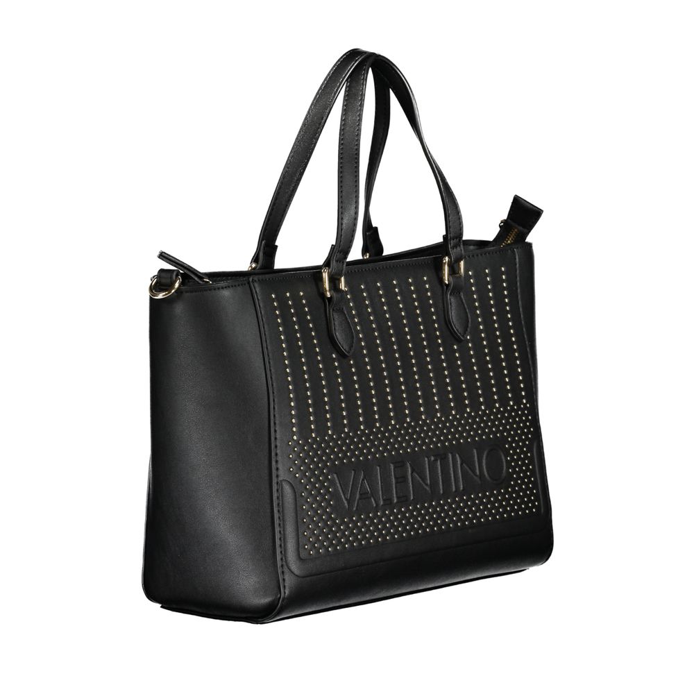 Mario Valentino Black Polyurethane Women Handbag - Image 3