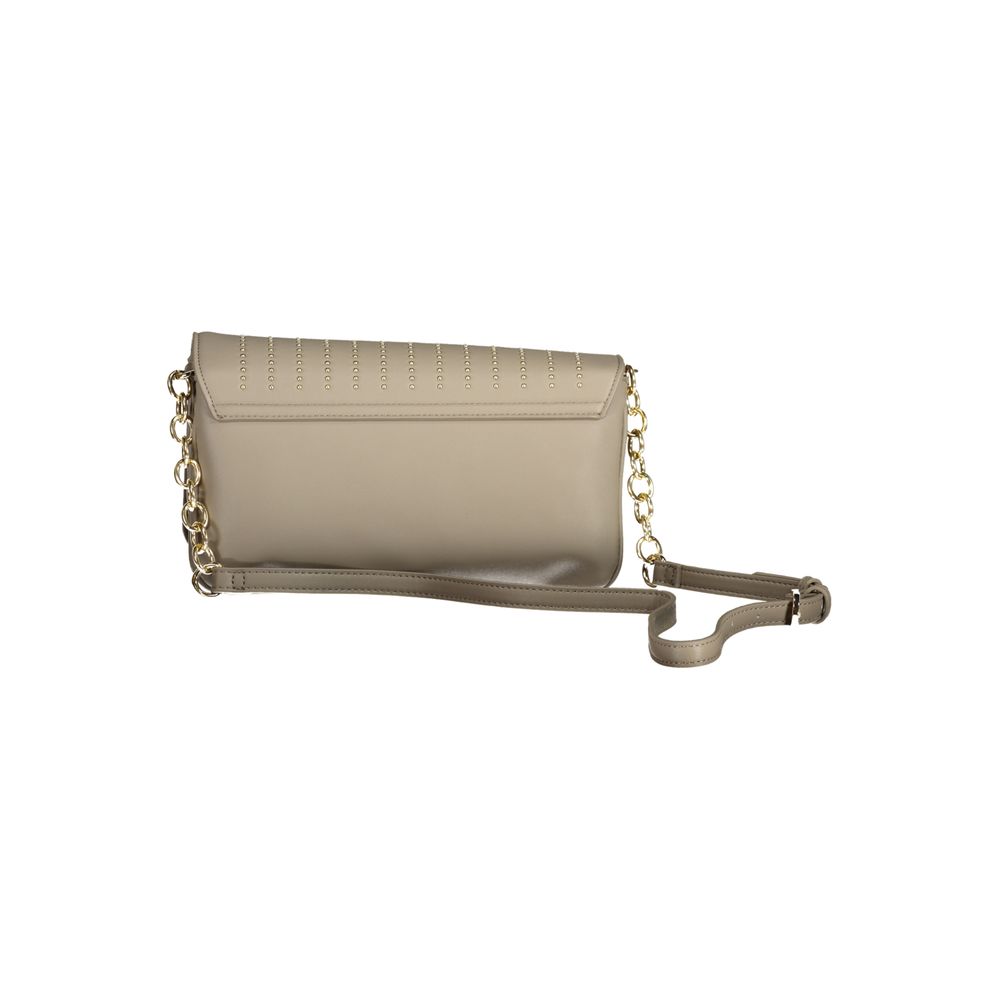 Mario Valentino Beige Polyurethane Women Shoulder Bag - Image 2
