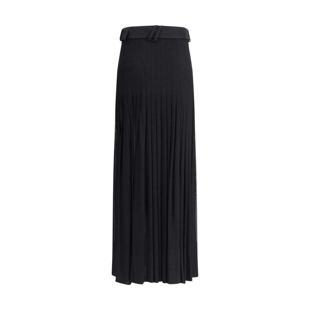 Burberry Pleated midi Skirt - Image 2