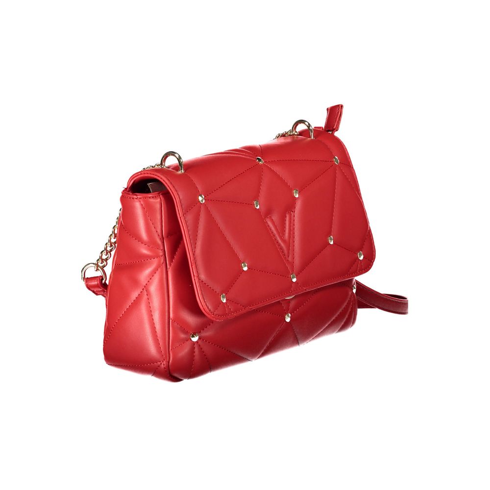 Mario Valentino Rosso Polyurethane Women Shoulder Bag - Image 3
