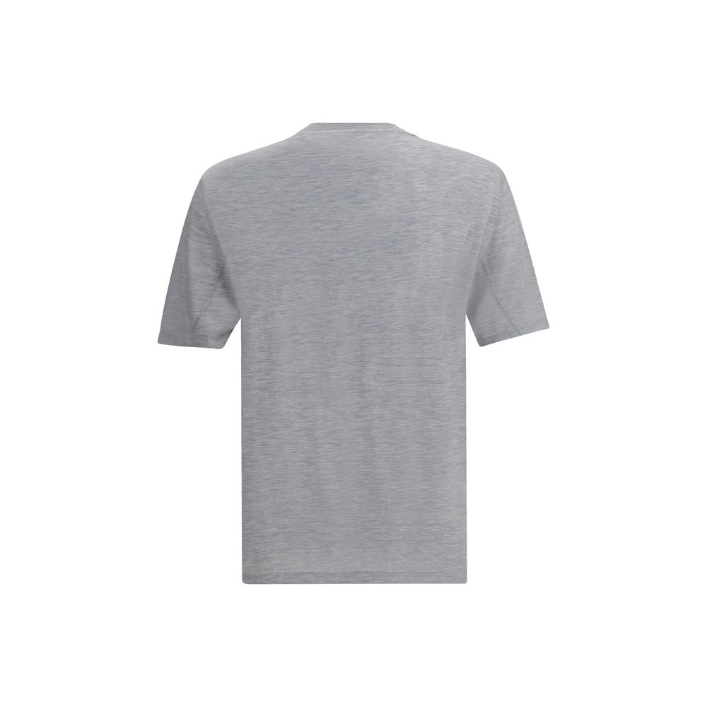 Brunello Cucinelli Silk T-Shirt - Image 2