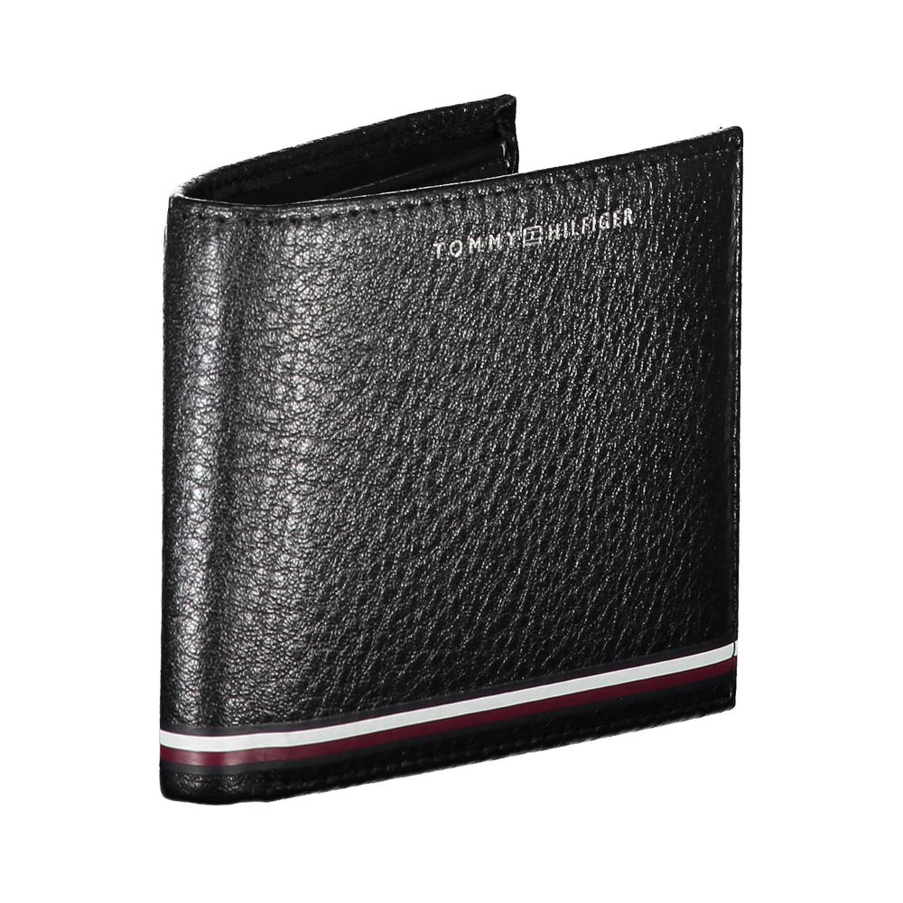 Tommy Hilfiger Black Leather Men Wallet - Image 3