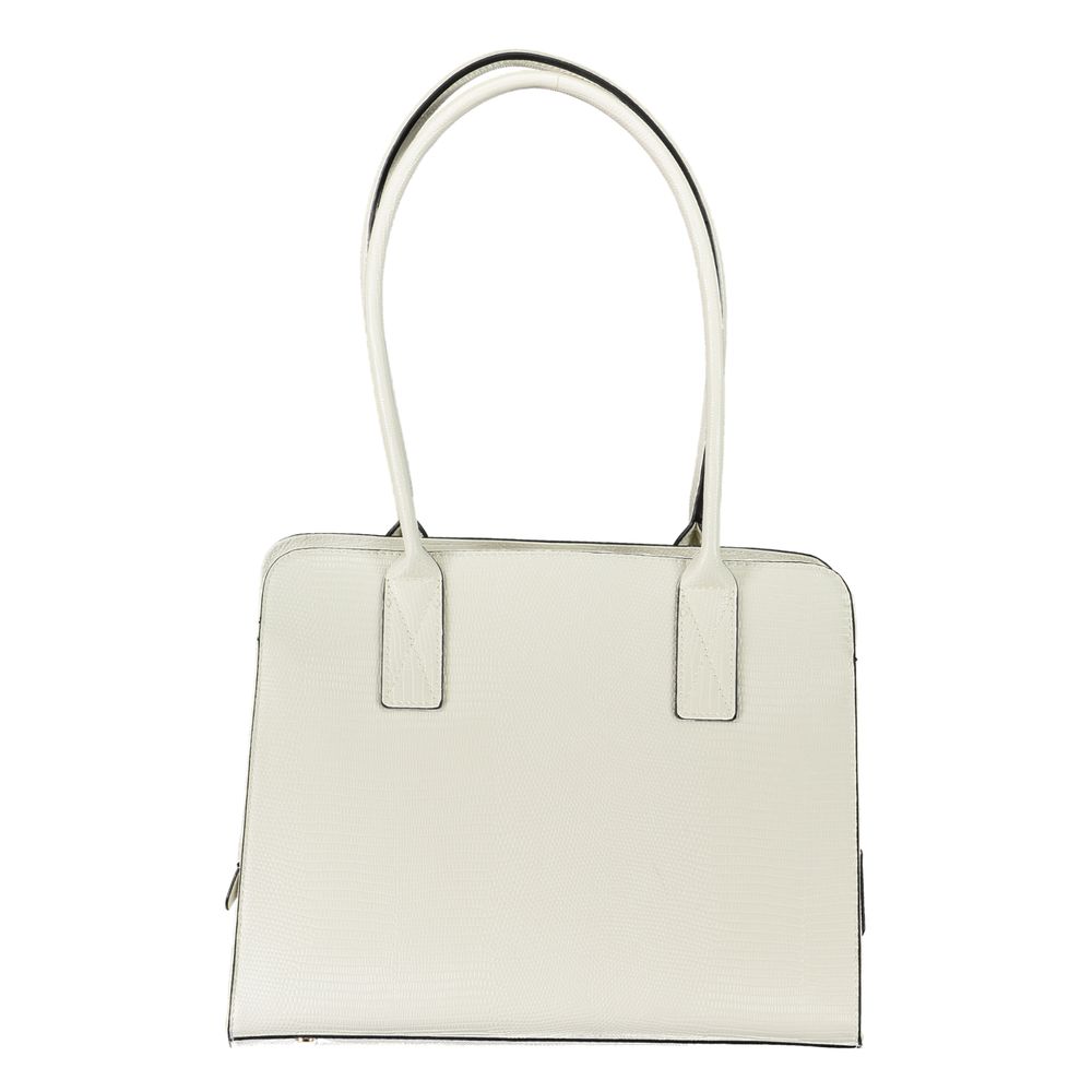 Mario Valentino Bianco Poliuretano Women Handbag - Image 2