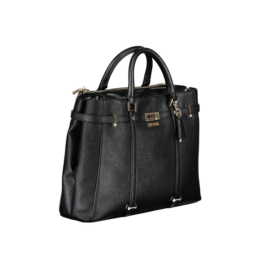 Guess Jeans Black Polyethylene Handbag - Image 3