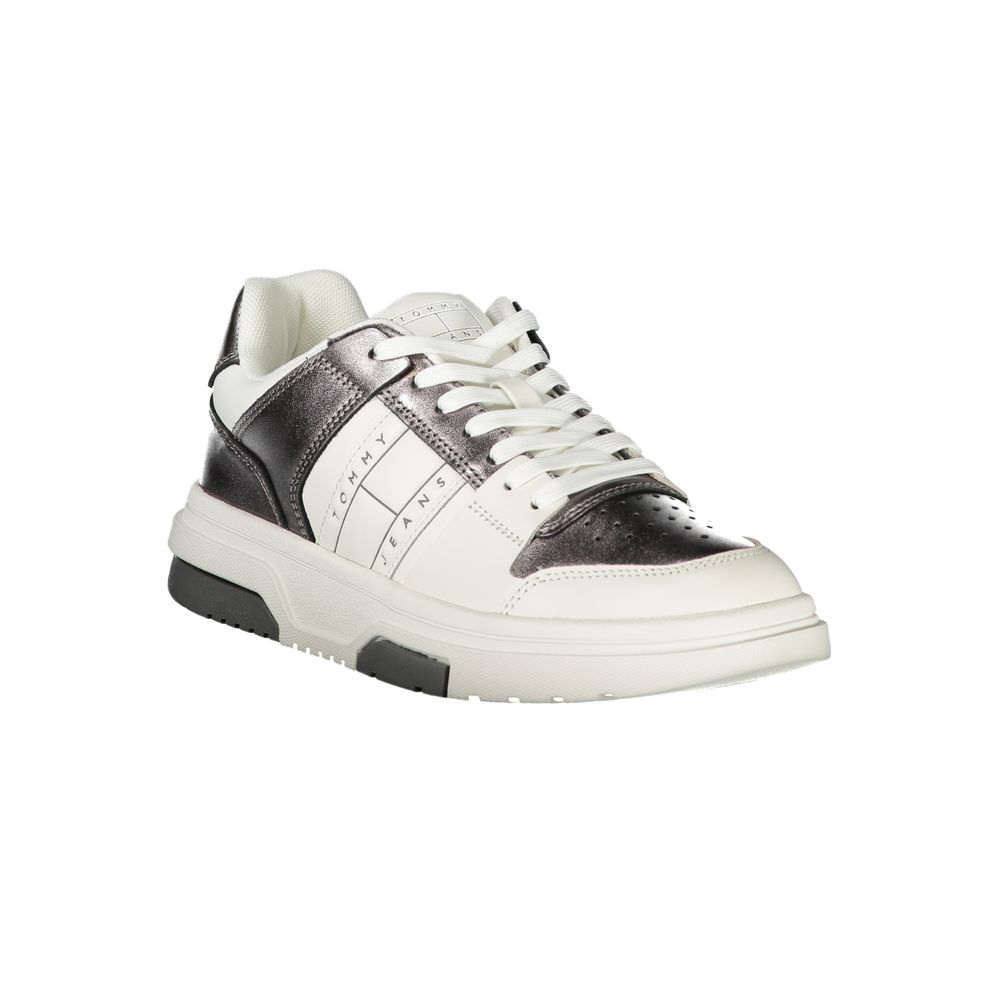 Tommy Hilfiger Bianco Polyurethane Women Sneaker - Image 2
