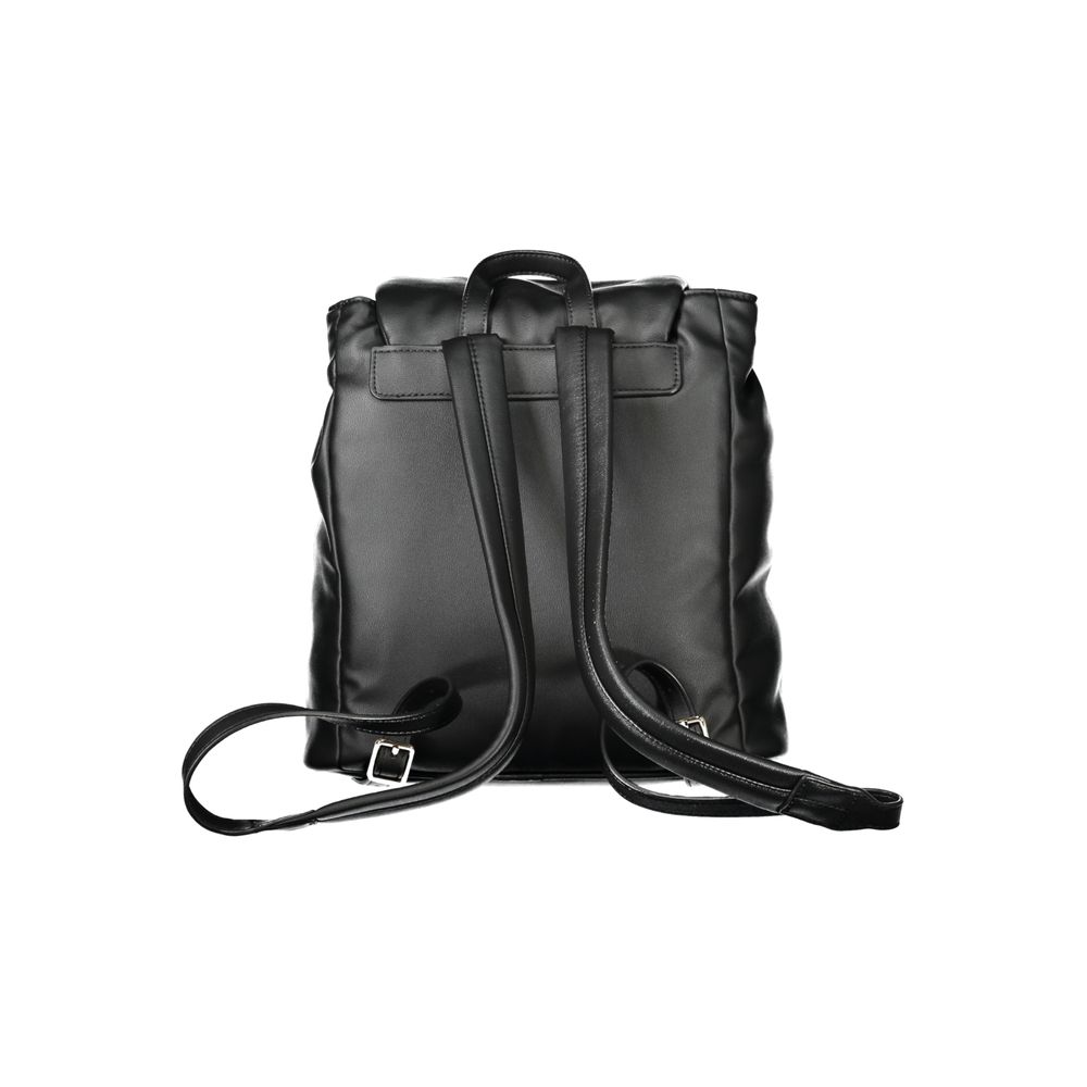 Tommy Hilfiger Black Polyester Women Backpack - Image 2