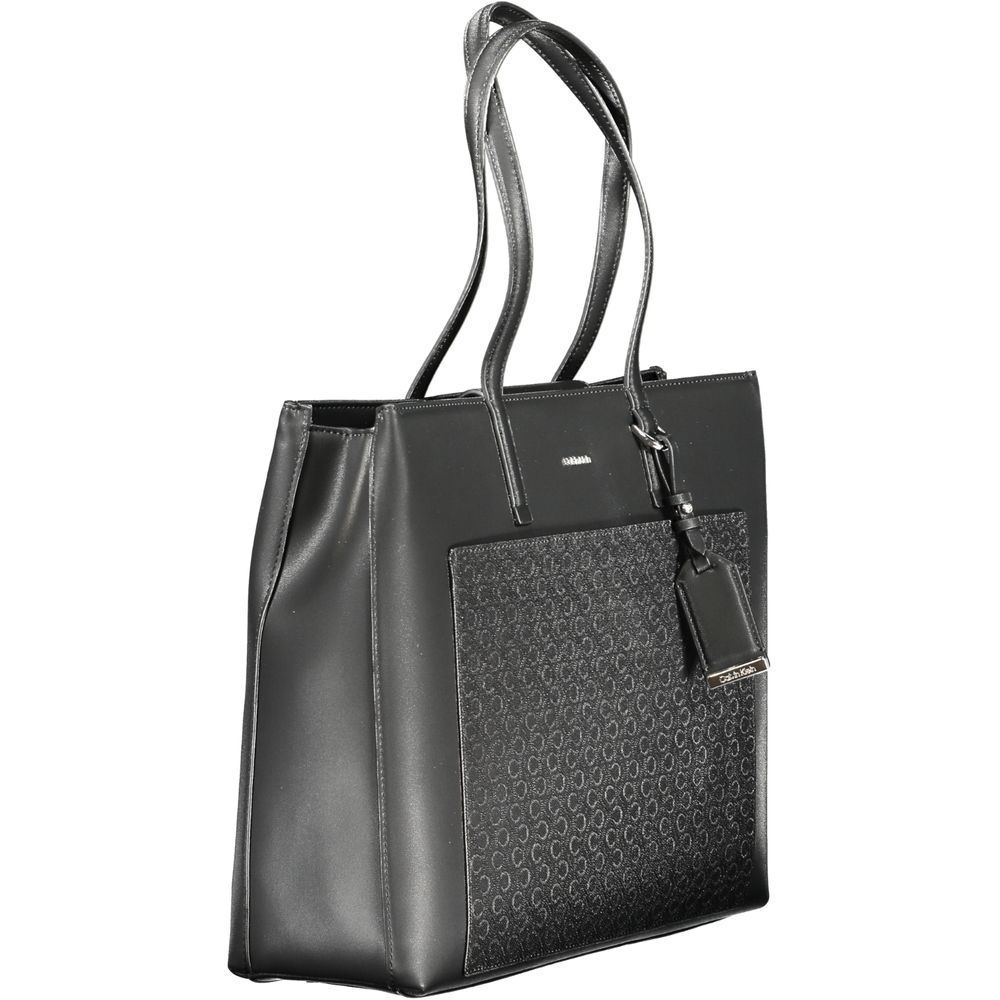 Calvin Klein Black Polyester Women Handbag - Image 3