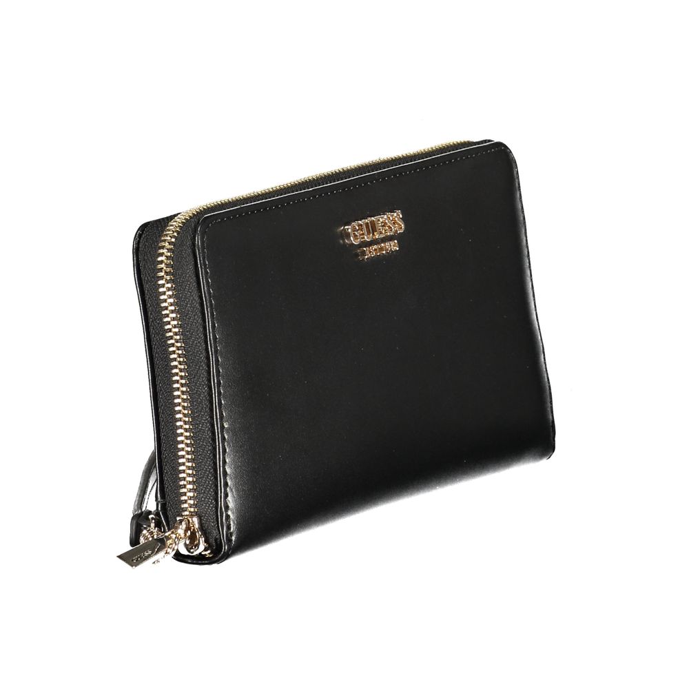 Guess Jeans Black Polyethylene Wallet - Image 3