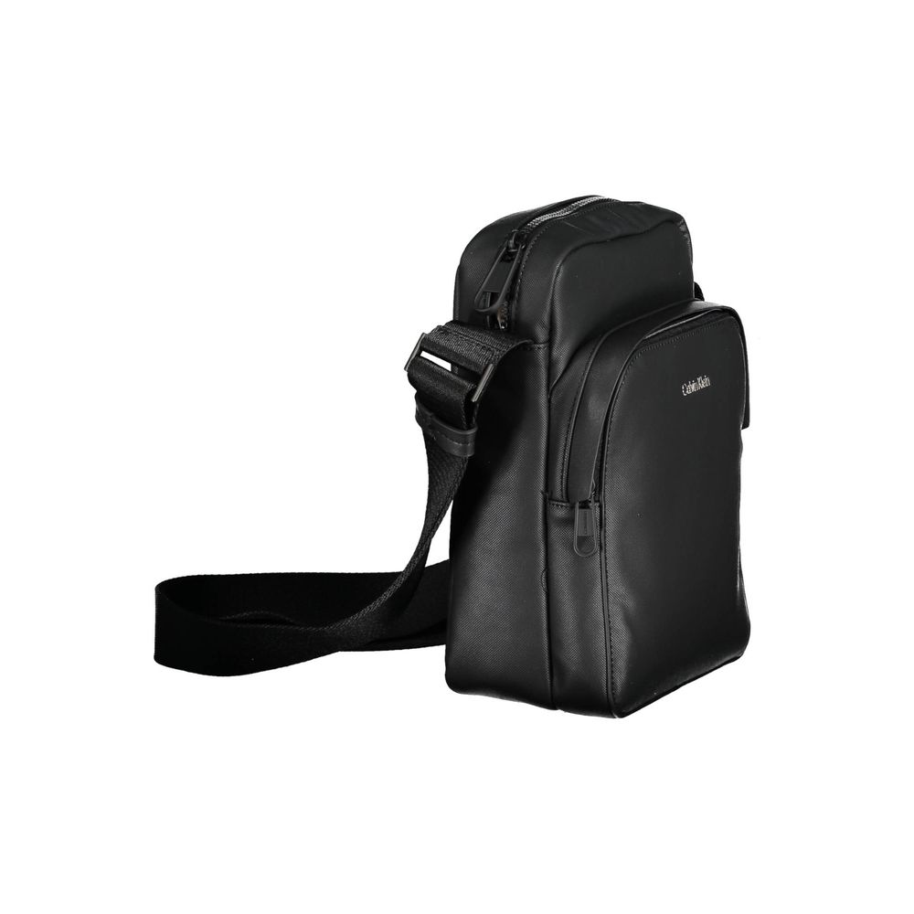 Calvin Klein Black Polyester Men Shoulder Bag - Image 2