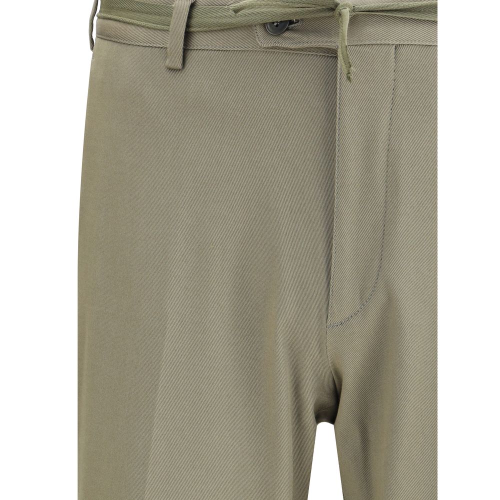 Brioni Bicolor Cotton Chino Pants - Image 3