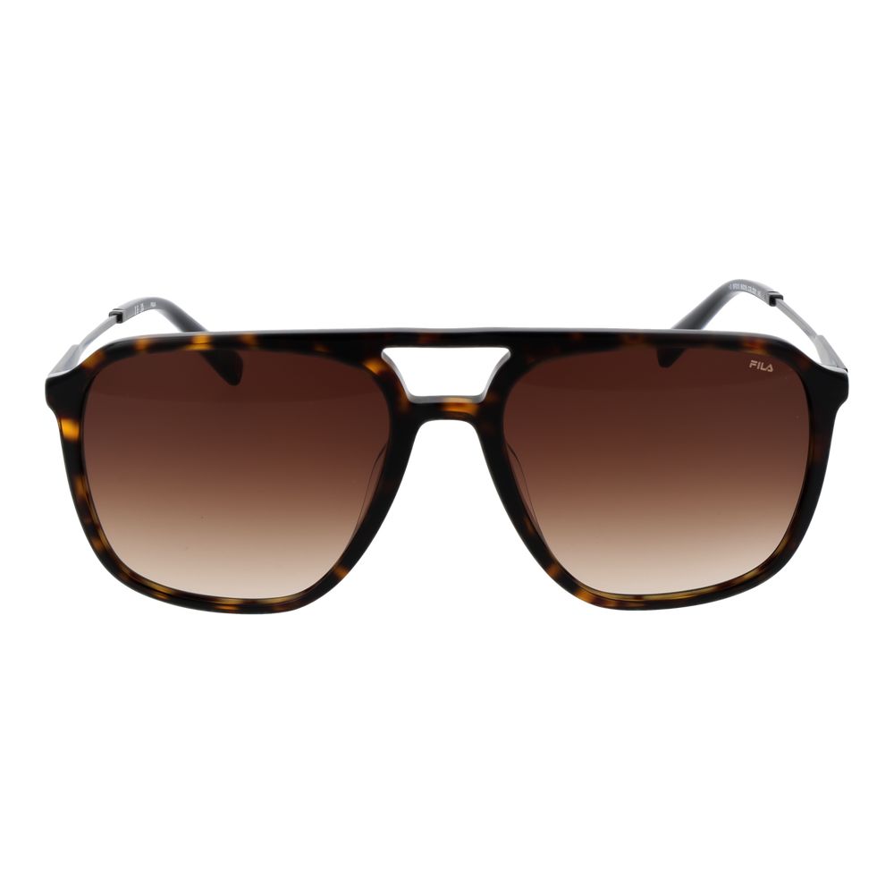 Fila Brown Cellulose Acetate Sunglasses - Image 2