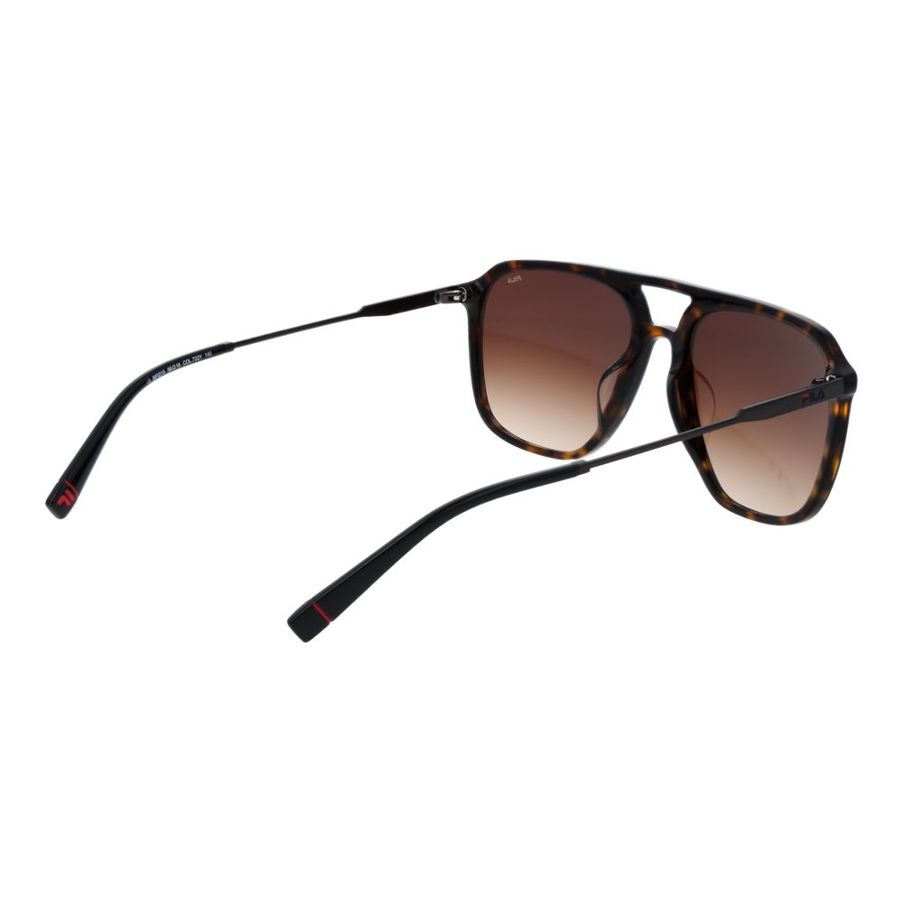 Fila Brown Cellulose Acetate Sunglasses - Image 3