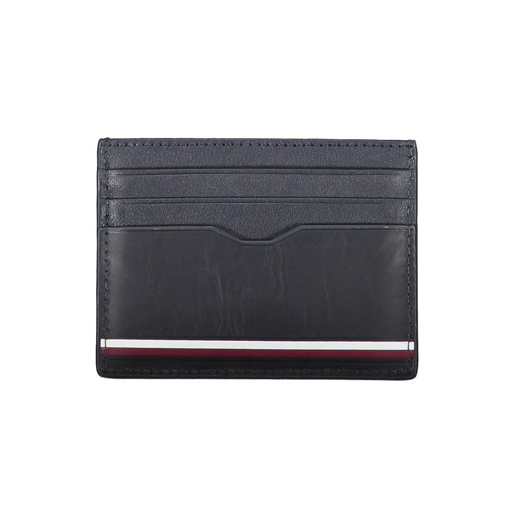 Tommy Hilfiger Blue Leather Men Wallet - Image 2