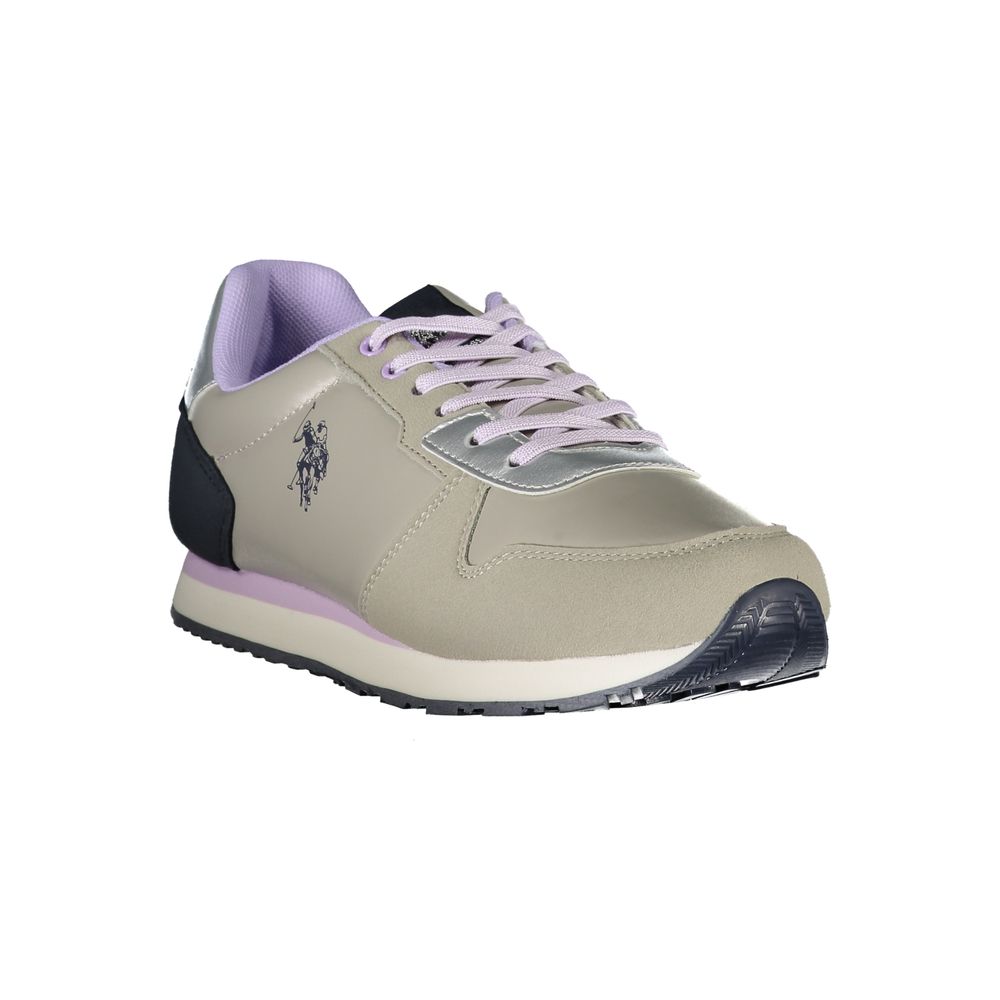 U.S. POLO ASSN. Argento Polyester Women Sneaker - Image 3