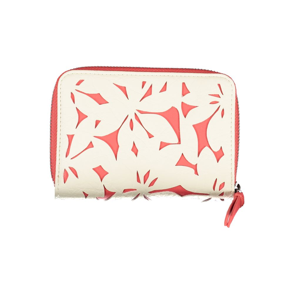 Desigual White Polyethylene Wallet - Image 2