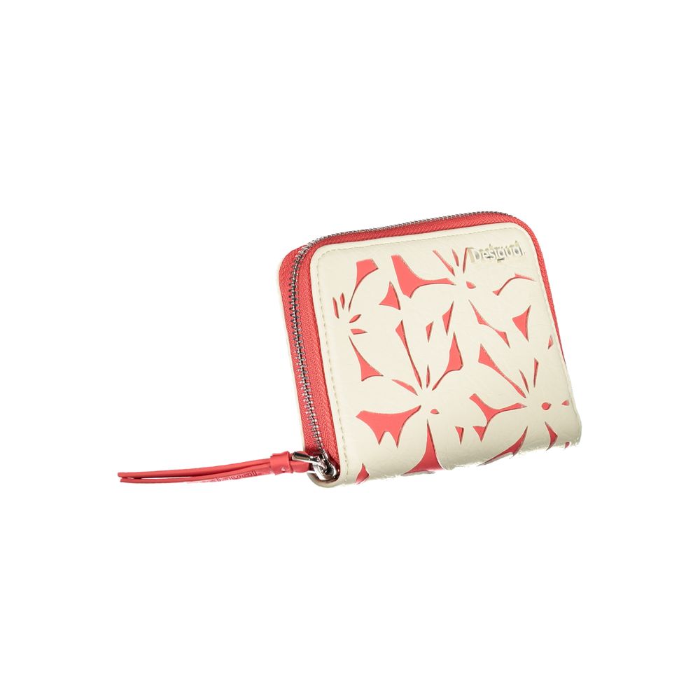 Desigual White Polyethylene Wallet - Image 3